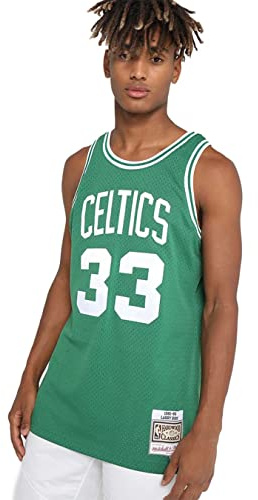 Mitchell & Ness Herren Smjygs18142-bce T-Shirt (1er Pack)