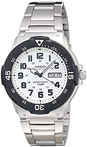 Casio Men Analog Quartz Watch with Stainless Steel Strap MRW-200HD-7BVCF