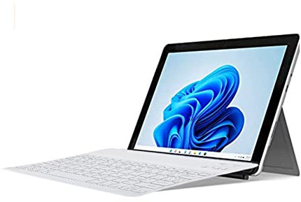 ASHATA Teclado Español Inalámbrico Bluetooth, Portátil con Ñ, Universal para Tableta de 10 Pulgadas, Recargable, para Android/OS X/Windows