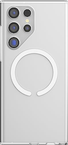 PopSockets : Anneau Adaptateur pour MagSafe - Anneau Adaptateur Magnétique à Coller pour iPhones Non compatibles MagSafe (iPhone 11 et Versions antérieures) ou téléphones Android - White