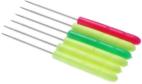 STOBOK 6 Pcs Slotted Quilling Paper Tool Blush Decor Royal Crackers Chocolate Stir Needle Tools Cookie Scriber Cake Decorating Tool Steel Needle Pin Baking Scribing Needle Quilled Paper, medium