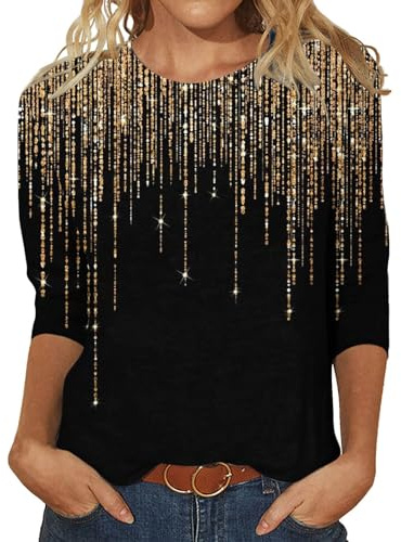 Uwdiohq Lightning Deals Today Bluse Eleganti Particolari Maglietta Donna Manica Corta Strass Top Nero Schiena Scoperta Camicia Donna Estive Camicia Donna Senza Maniche Clearance Items