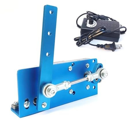 Automatischer Schiebetoröffner-Bausatz, Automatische Wobbler-Maschine mit hin- und hergehendem Schaukelmotor, DIY-Design, Gleichstrom-Reziprok-Getriebemotor, Schwenkwinkel 20–120 Grad für Einfahrts-Sc