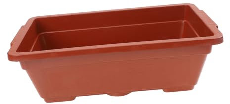 Supvox 5-teiliges Rechteckiges Gemüse-blumentopf-Set Aus Kunststoff Für Balkon Hof Und Garten Mit Einfacher Installation