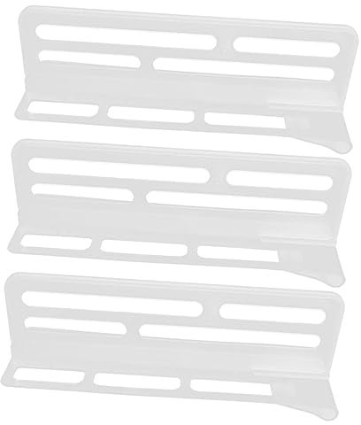 Gadpiparty 3piezas Tablero De Almacenamiento Divisor De Compartimentos Para Frigorífico Separador De Alimentos Para Organizador De Clasificación Multifuncional Para Cocina