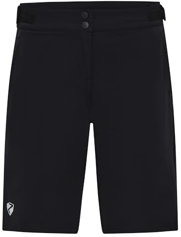 Ziener Damen Fahrrad-Shorts mit Innenhose - Mountainbike/Outdoor/Freizeit - atmungsaktiv,schnelltrocknend,gepolstert Nilsa X-Function