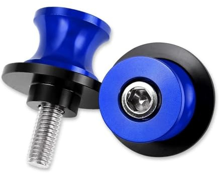 NFNVEKESD Diábolos para Moto para Y&amaha para Tmax530 para Tmax560 para Tmax 530 560 2021 2022 2023 2024 Tornillos M6 Soporte Deslizador Carrete basculante Motocicleta(Blue)