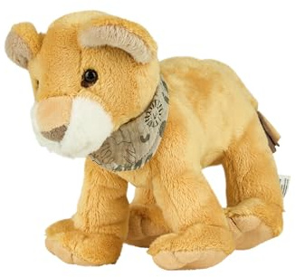 Sterntaler Kuscheltier M Löwe Leo - Plüschtier für Baby und Kinder aus weichem Stoff - Spielzeug gefüllt mit Polyesterwatte - treuer Begleiter zum Entdecken, Kuscheln & Spielen, mattgelb