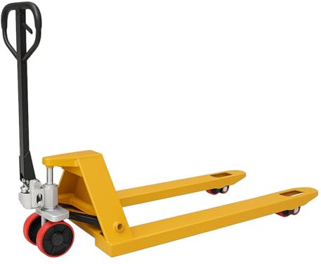 ATAPNLNMTZ Transpalette Manuel 2,5T à 5T, Chariot Élévateur pour Entrepôt, Fourches 55x120cm, Outil Industriel Robuste et Facile à Manœuvrer(3 Ton/6600 lbs)