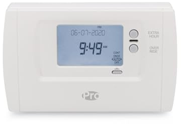 LavaTap Pro Controls 7-Day 1 Channel Heating Timer – Replaces Honeywell Thermostat ST9100C, ST9100A, ST6100, ST7100 – Fits Honeywell 6-Terminal Backplate – 3 On/Off, Boost, Holiday Mode, 230V