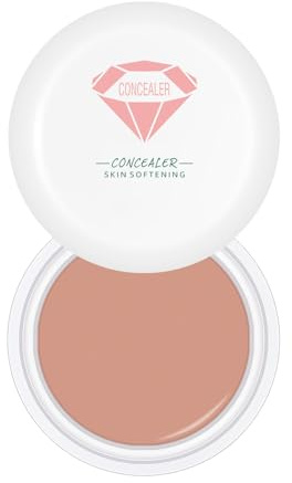 Jubepk Augen-Korrekturstift, vollständige Abdeckung, Augen-Korrektur, langanhaltend, wasserdicht, feuchtigkeitsspendend, für Frauen und Mädchen, für Flecken und Events