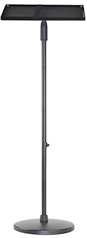 HXZJUIKL Projector Stand Projector Mount Stand Projector Floor Stand Height Adjustable Up To 51 Inches With 15 Inch To 11 Inch Plate Size For Studio Use Projector Bracket Mount