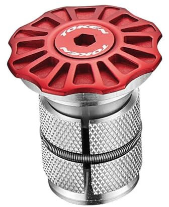 A-Head Plug TOKEN Arsenal Top Cap 1 1/8' rot, CNC mit Expander (1 Stück)