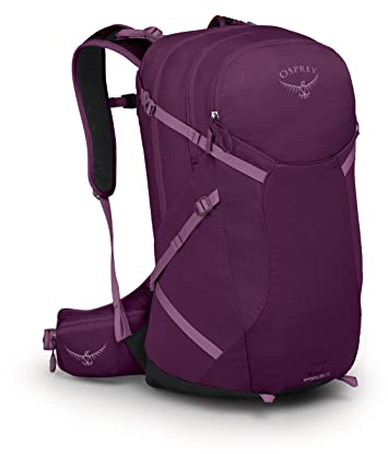 Osprey Sportlite 25L Unisex Wanderrucksack, S/M, Auberginenviolett