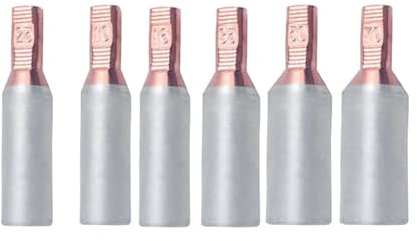 MAAFRI 4er-Pack GTLC 10–70 mm2 C45 DZ47 Luftschalter-Klemmen-Kupfer-Aluminium-Stift-Luft-Leistungsschalter-Draht-Anschlussklemmen-Bindungspfosten (Color : 10mm2)