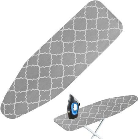 Copriasse da stiro standard, copertura per asse da stiro, copertura per asse da stiro spessa in cotone, copertura per asse da stiro | in ferro riflettente il calore per un pasto