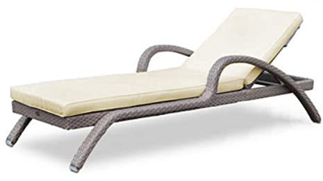 Cojín impermeable para tumbona de playa, hotel, piscina, antideslizante, suave, para tumbarse al aire libre, silla, muebles, almohadilla lavable, 200 x 70 x 5 cm