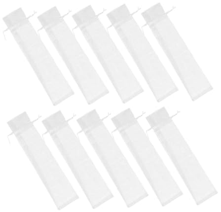 TOVINANNA 30stücke Organza-beutel mit Kordelzug Multifunktions-verpackungsbeutel Geschenktüten Bonbonbeutel Netzbeutel Wiederverwendbar für Hochzeiten Partys und Geschenke