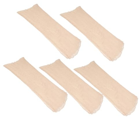 Holibanna 5stücke Boho Tischläufer Beige Mexikanischer Für Hochzeiten Thanksgiving Zuhause Rustikal Geeignet Als Tischtuch Für Partydekorationen