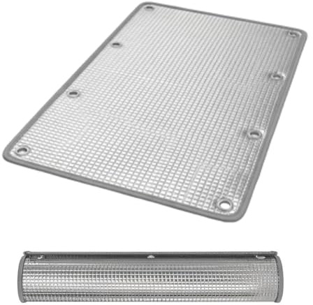 Sonnenschutzfolie Fenster Innen & Außen, 8.0mm Doppelte Aluminium | Isolier-Fensterfolie Sichtschutz Mit Saugnapf Für Heimbüro, Garage, Büro,Badezimmer,Wintergartendach(100x110cm)