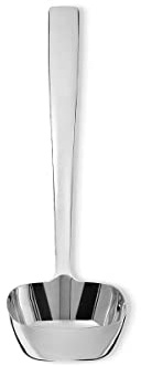 Alessi Slev i relief-design, rostfritt stål, silver, 7 x 31 x 37,5 cm
