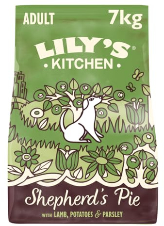 Lily's Kitchen Preparato con ingredienti naturali Cibo secco per cani adulti Ricetta bilanciata Shepherd's Pie Sacco da 7kg