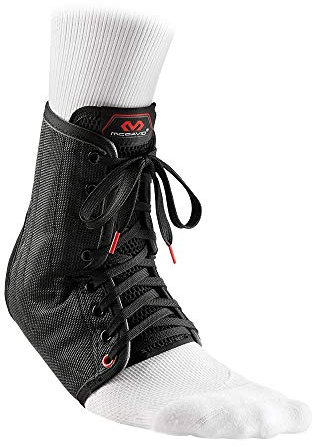 McDavid 199R Estabilizador de Tobillo, Unisex Adulto, Negro, L