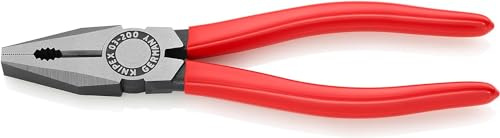 KNIPEX Kombinationstång med plastöverdrag 200 mm, 03 01 200 EAN