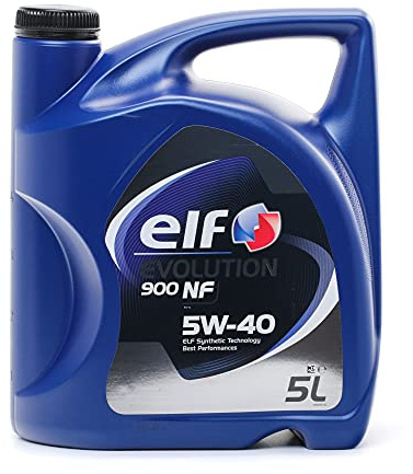 ELF Motoröl 5W-40 Evolution Motor Öl ACEA A3/B4 API SN API CF 900 NF 5L Kompatibel mit VW Golf 7 Schrägheck 5G1, BQ1, BE1, BE2 Golf 4 Schrägheck 1J1 Golf 6 5K1 Golf 5 Schrägheck 1K1 POLO 9N