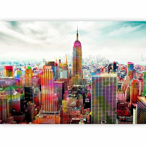 murando Fotomurales Ciudad 350x256 cm XXL Papel pintado tejido no tejido | Decoración de Pared decorativos Murales moderna Diseno Fotográfico New York