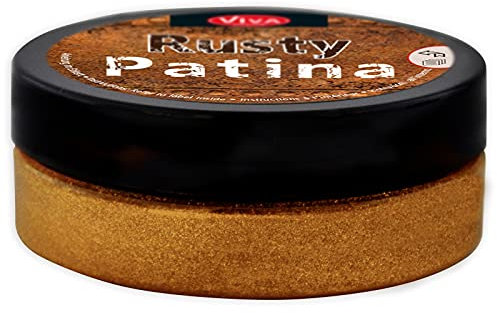 Viva Decor Rostige Patina, 50 ml, Oxid, Papier, Orange, One Size