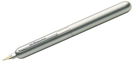 Lamy Füllhalter dialog 3 Palladium Modell 074, Feder M, inkl. Laser-Gravur