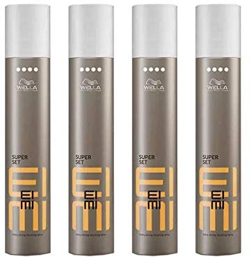 4x500ml Wella Eimi Super set Haarspray extra stark Professionals Kein Import