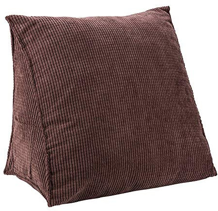 ksqp DreieckＫissen Zurück Stützkissen Keilkissen Lesekissenund Rückenstütze Sofa Bett Sofa Bürostuhl Nackenstütze,E-55cm*55cm