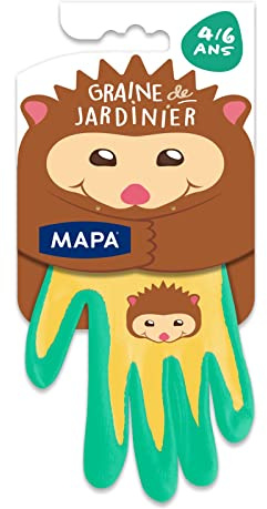 Mapa Guanti da giardino per bambini, semi di giardiniere 4/6 anni