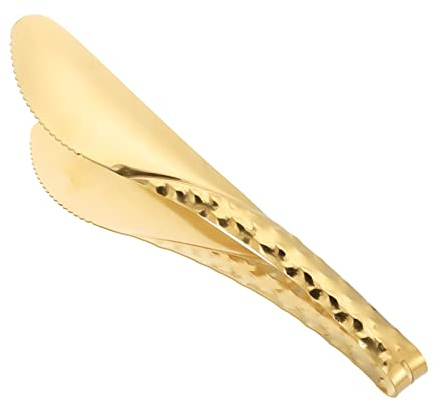 Pinces Cuisine en Acier Inoxydable Barbecue Barbecue Pinces Food Cuisine Tong Pince Servir Clip Sertissant Pincettes de Service pour Home Camping BBQ Fournitures