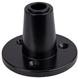 Lumeno 617X Wandhalter, Tischhalterung oder Tischklemme für Lupenleuchten Schwarz Tischhalter