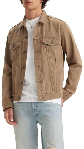 Levi's Men's The Trucker Jacket Denim Jacket, CAN I CALL ERMINE OD, S