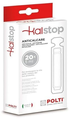 Detartrant kalstop 20 doses pour nettoyeur vapeur