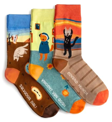 Dodo socks - Divertidos calcetines coloridos de algodón – Unisex para mujer y hombre – Gran selección de motivos divertidos (rana, gato, capibara) – Calidad premium – Happy Socks idea de regalo