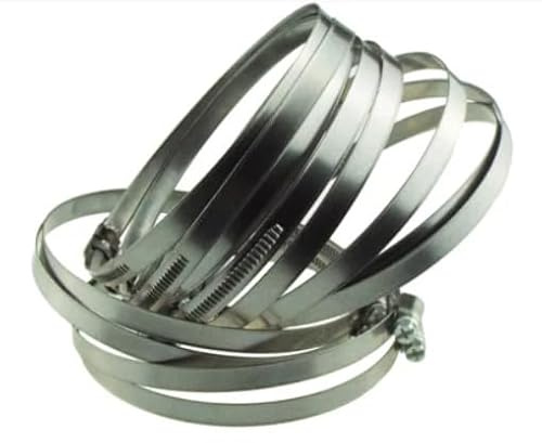 AP Supplies A2 Hose Clip 150mm-170mm, Pack of 5, Stainless Steel