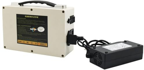 SSCYHT 12v 15ah, Batería de Litio de Repuesto de 12 V, 24 V y 48 V, 12 Ah, 15 Ah, 20 Ah, 30 Ah y 40 Ah, Recargable, portátil, con Cargador y BMS para Bombas de Agua, Trabajos de jardinería.