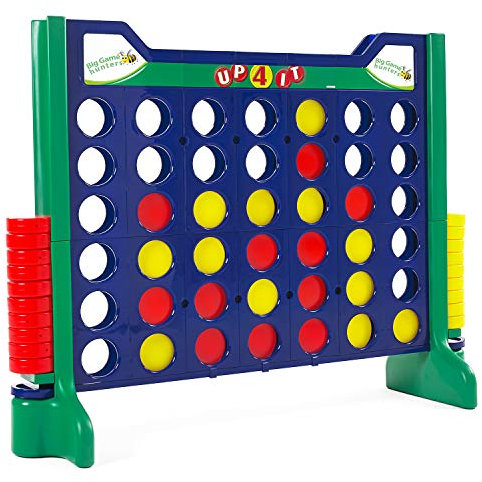 Big Game Hunters Up 4 It| Genuinely Giant Connect 4 in a Row Game (110cm x 146cm)