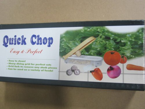 Quick Cop HTDPRFCTCHOPPER Chopper, Other, Gold on top Clear on The Bottom