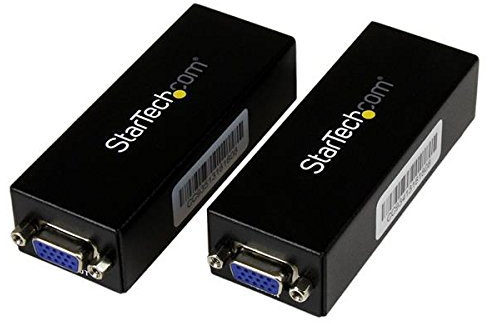 StarTech. com Extendeur vidéo VGA sur câble Cat5 UTP Ethernet RJ45 – jusqu'à 80 m – splitter vidéo VGA, 1920 x 1200 Pixeles, noir, 138 x 100 x 25 mm, 6 cm, 14,5 cm