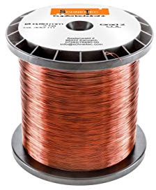 Kupferlackdraht W210 Ø 0,80 mm 2 kg, ca. 430m - CU Lackdraht Grad 2 CUL Kupferdraht Gewicht 2 Kilogramm Durchmesser 0,80 Millimeter Wickeldraht Kupfer Draht nach IEC 60317-13