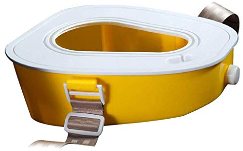 SZPDD Outdoor-WC tragbare Toilette zusammenklappbare Mobile Toilette Auto Urinal,Yellow