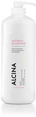 ALCINA Aufbau-Shampoo - Sanfte Reinigung für blondiertes, trockenes oder strapaziertes Haar - 1 x 1250 ml