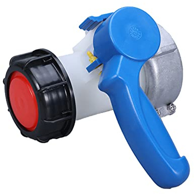 CDIYTOOL IBC Wassertankadapter, Universal-Auslaufhahn-Absperrhahn-Adapter, IBC-Tankhahn-Klappenventil für IBC-Behälter DN40 (62 mm) & DN50 (75 mm) (DN40 (62 mm))