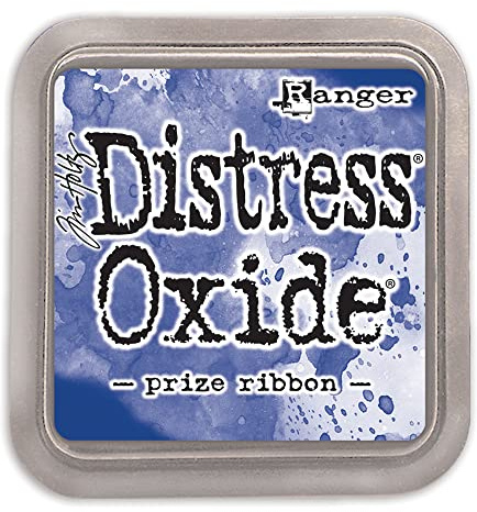 Ranger Tim Holtz Distress Oxide Stempelkissen, Preisband, Blau, 7,6 x 7,6 cm